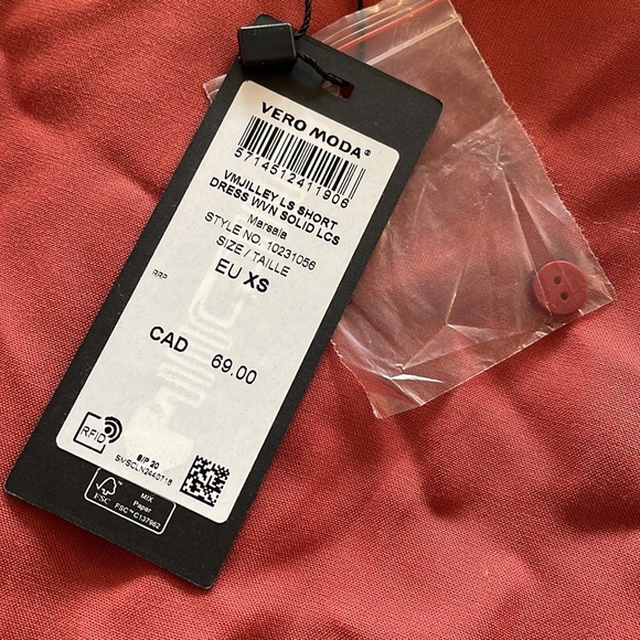 New with Tags! Vero Moda Women’s XS Dress - Picture 6 of 10